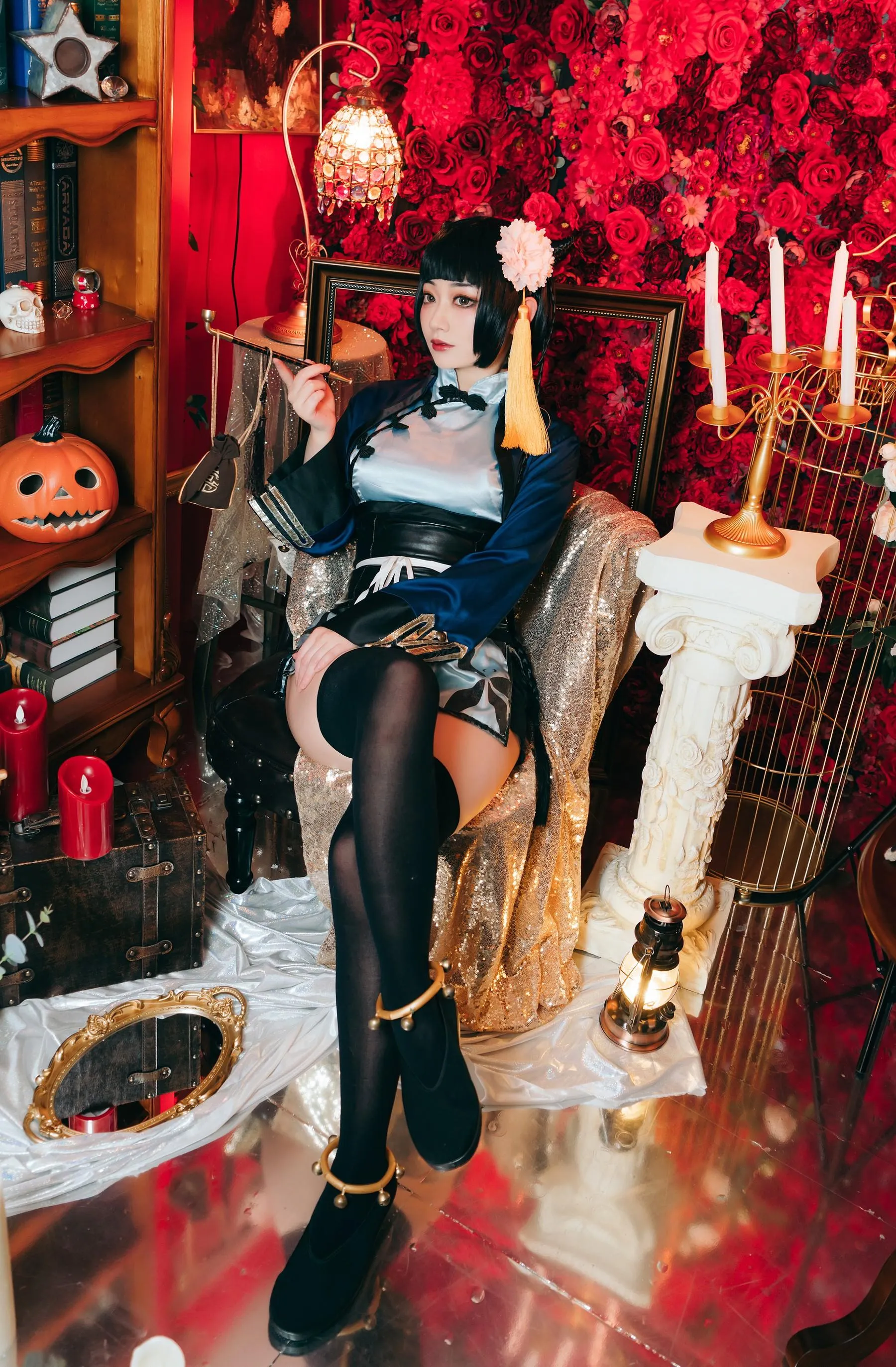 桃墨公子 – NO.07 美丽的蓝猫 [21P]插图5